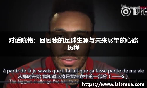 对话陈伟：回顾我的足球生涯与未来展望的心路历程