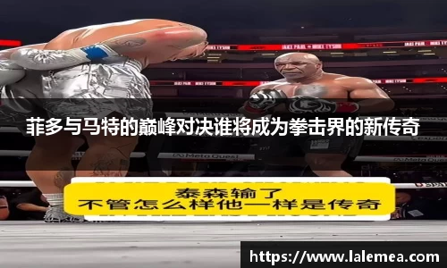 菲多与马特的巅峰对决谁将成为拳击界的新传奇